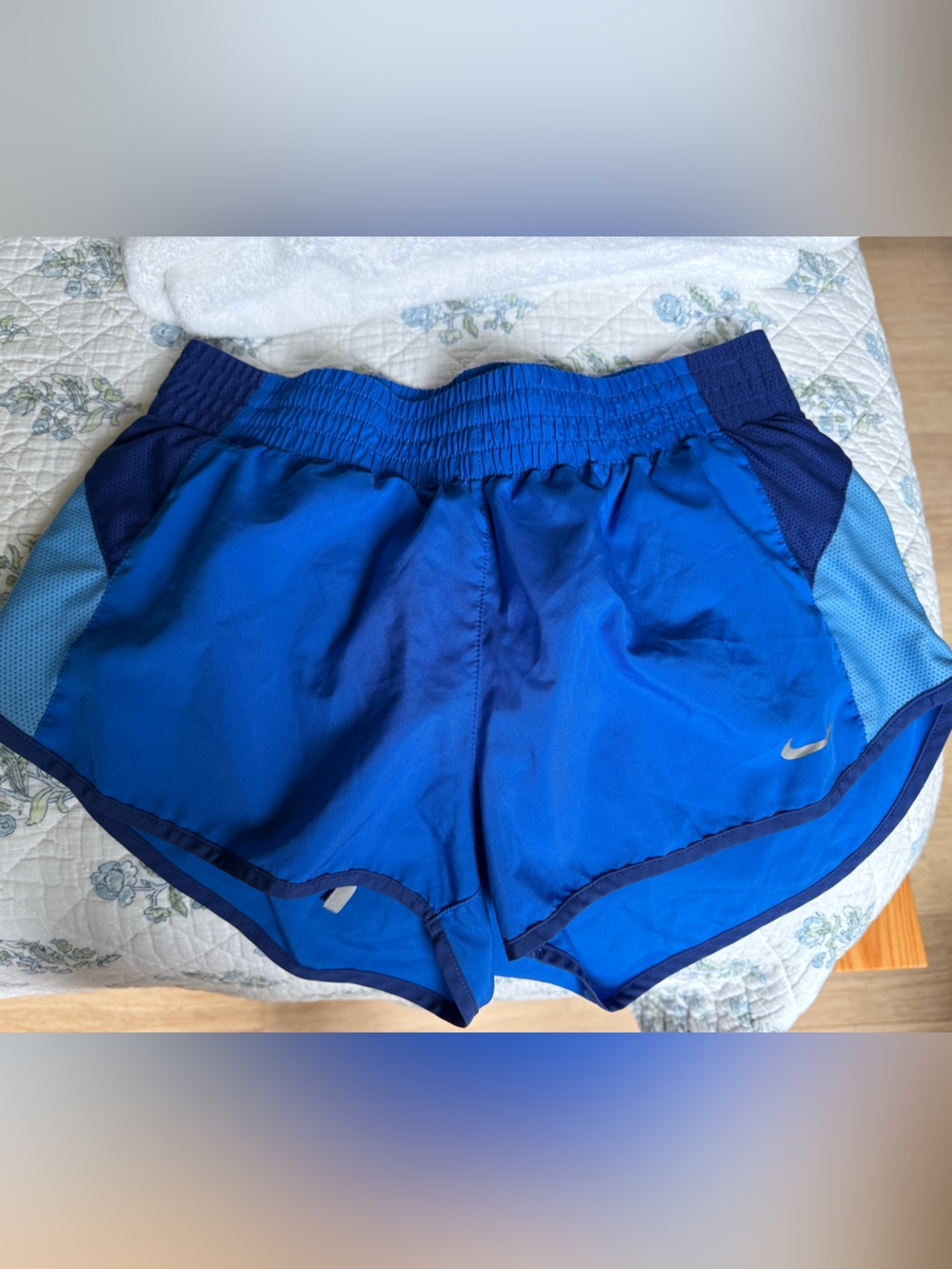 Nike Women's Royal Blue Athletic Running Shorts